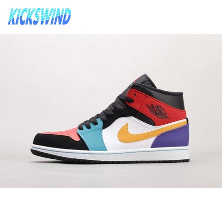 Air Jordan 1 Mid Bred Multi-Color 36-46