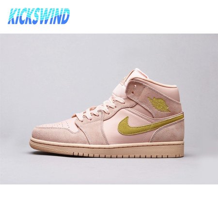 Air Jordan 1 Mid Coral Gold 36-46