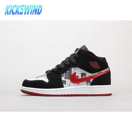 Air Jordan 1 Mid Newspaper Air Times 36-46