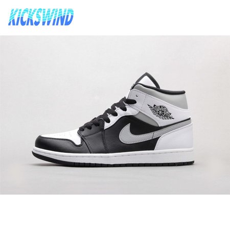 Air Jordan 1 Mid White Shadow 36-46