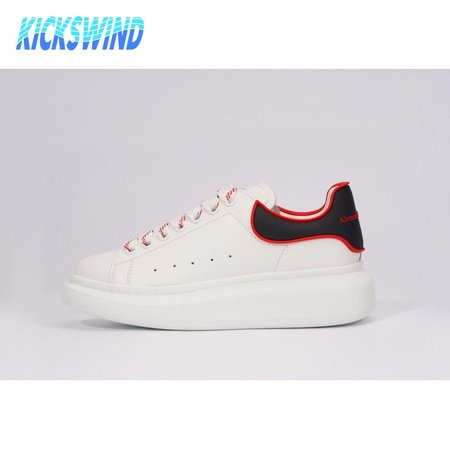 Alexander McQueen Oversized White Black Red Outline SIZE: 35-45