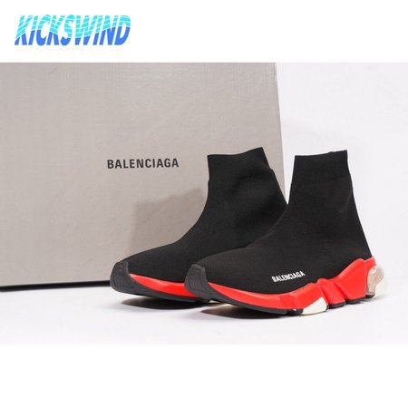 Balenciaga Speed LT SNEAKER Black Red Crystal SP36-45