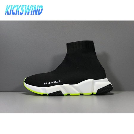 Balenciaga Speed Run Black&White Green SP36-45