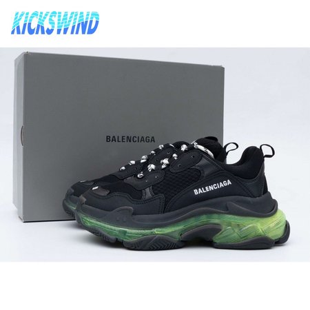 Balenciaga Triple S Black Yellow Fluo 35-45