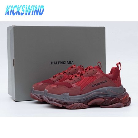 Balenciaga Triple S Burgundy Red 35-45