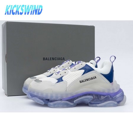 Balenciaga Triple S Clear Sole Blue (W) 35-45