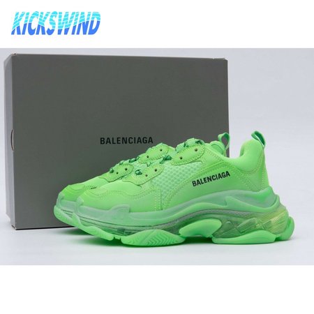 Balenciaga Triple S Neon Green Clear Sole (W) 35-45