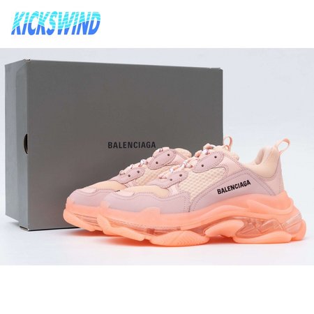 Balenciaga Triple S Orange Clear Sole 35-39