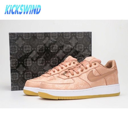 Nike CLOT x Air Force 1(Gold Silk) 36-46