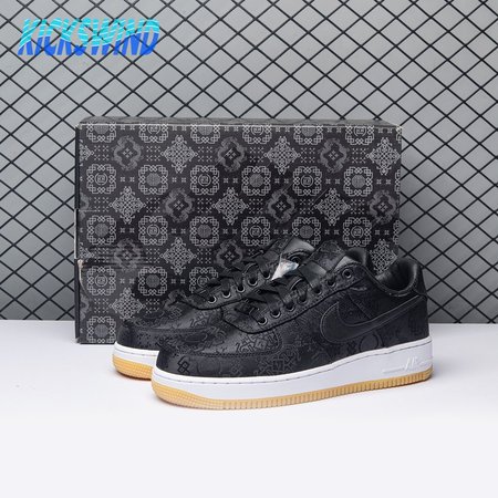 Nike Fragment X CLOT x Air Force 1 (Black) CZ3986-001 36-46