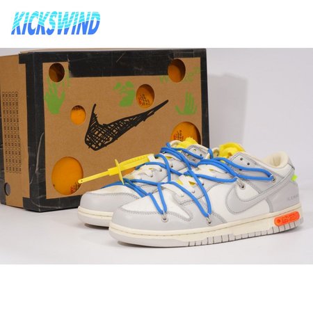 OFF WHITE X NK Dunk Low "The 50" (NO.10) SIZE: 36-47.5