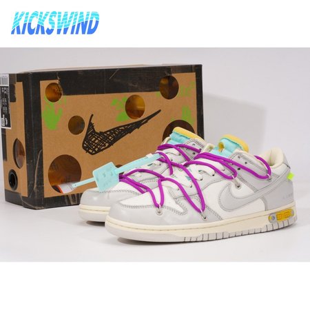 OFF WHITE X NK Dunk Low "The 50" (NO.21) SIZE: 36-47.5