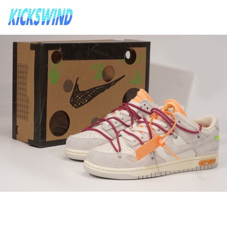 OFF WHITE X NK Dunk Low "The 50" (NO.35) size 36-47.5 available