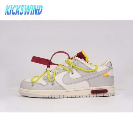 Off white x NK Dunk Low "THE 50" (NO.08) SIZE: 4-13