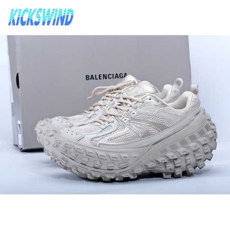 BALENCIAGA Defender Rubber Platform Sneakers Size 35-45