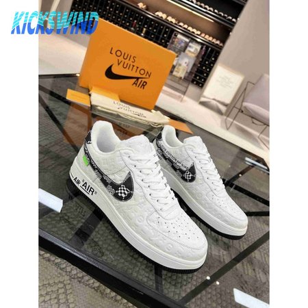 Louis Vuitton & Nike Air Force Withe / Gray Size 36-45