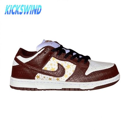 Supreme x Dunk Low OG SB QS 'Barkroot Brown' Size 40-47.5