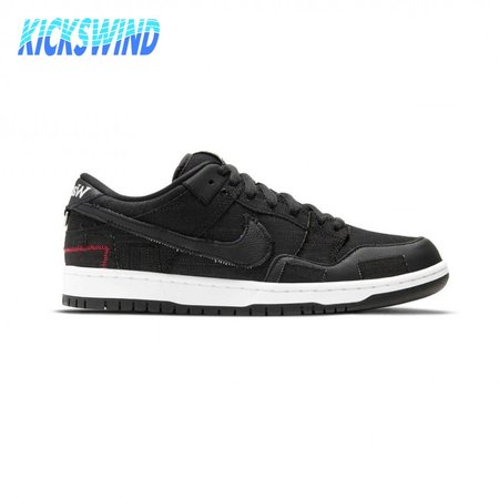 Wasted Youth x Dunk Low SB 'Black Denim' Size 36-47.5