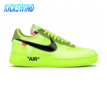 Off-White x Air Force 1 Low 'Volt' Size 36-46