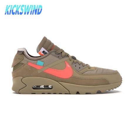 Off-White x Air Max 90 'Desert Ore' Size 36-46