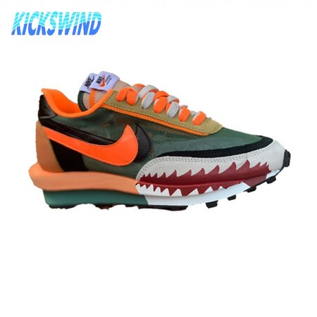 Nike Ldwaffle x Sacai White Red Grass Green Orange Red BV0073-081 Size 36-45