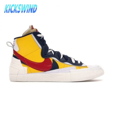 Sacai x Blazer Mid 'Maize Navy' Size 40-45