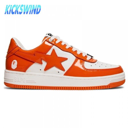 A Bathing Ape Bape SK8 Sta orange Size 36-45