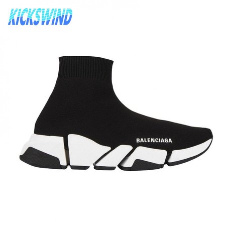 Balenciaga Speed 2.0 Black White Size 36-46