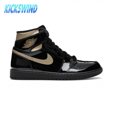 Jordan 1 Retro High Black Metallic Gold (2020) Size 36-47.5