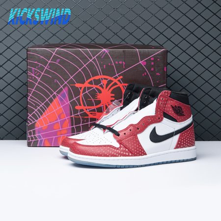 Jordan 1 Retro High Spider Man Origin Story (Special Box) Size 40-47.5