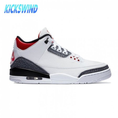 Air Jordan 3 Retro Denim SE 'Fire Red' Size 40-47.5