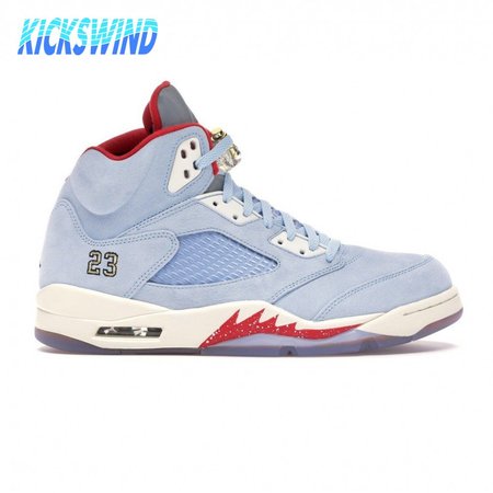 Trophy Room x Air Jordan 5 Retro 'Ice Blue' Size 40-47.5