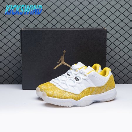 Jordan 11 Retro Low Yellow AH7860-107 Size 40.5-47.5