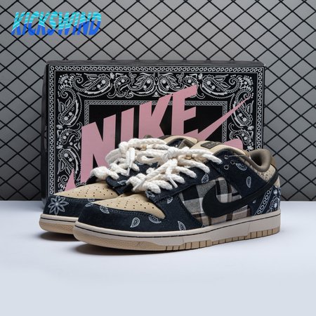 Travis Scott x Dunk Low Premium QS SB 'Cactus Jack' Size 36-47.5