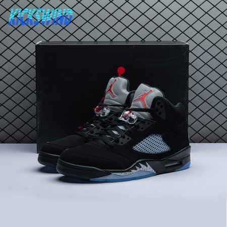 Jordan 5 Retro Black Metallic (2016) 845035-003 Size 40-47.5