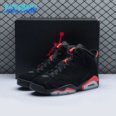 Jordan 6 Retro Black 'Infrared' 384664 060 Size 40-47.5