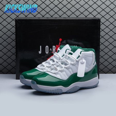 Jordan 11 Retro White Green CT8012-113 Size 40-48.5